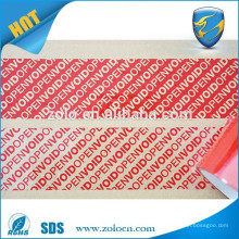 cheap widely used OPEN VOID security tape seals
